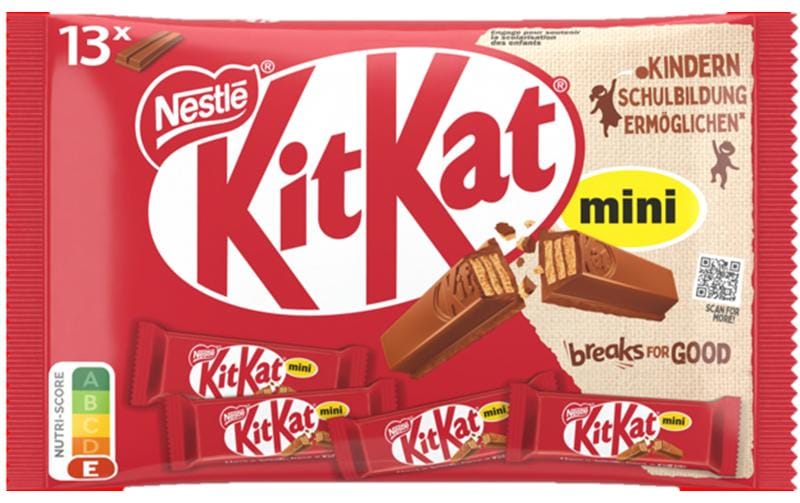 Nestlé Snacks Schokolade KitKat Mini 217 g