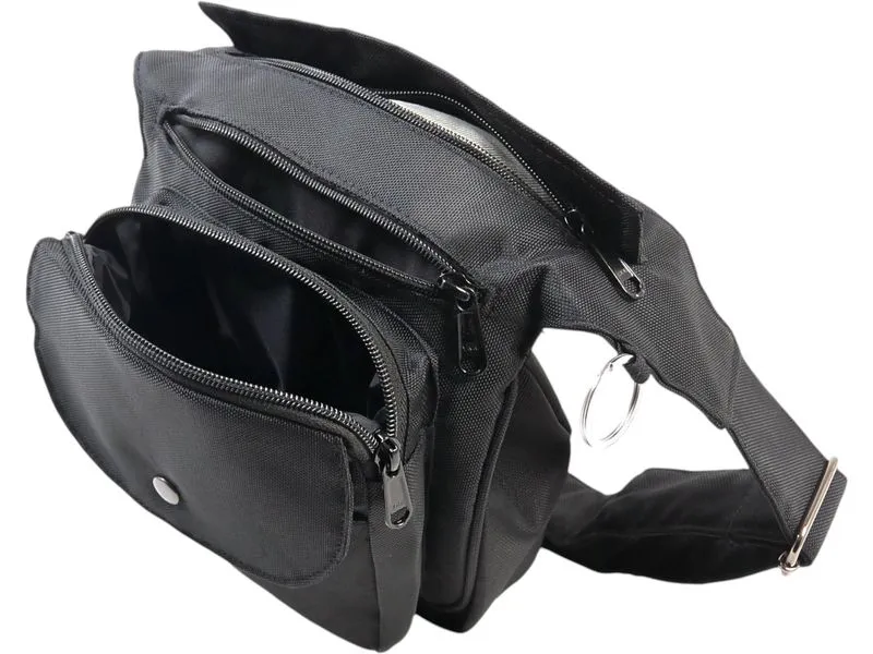Nijens Gassi-Tasche Super-Hannover XXL, Schwarz