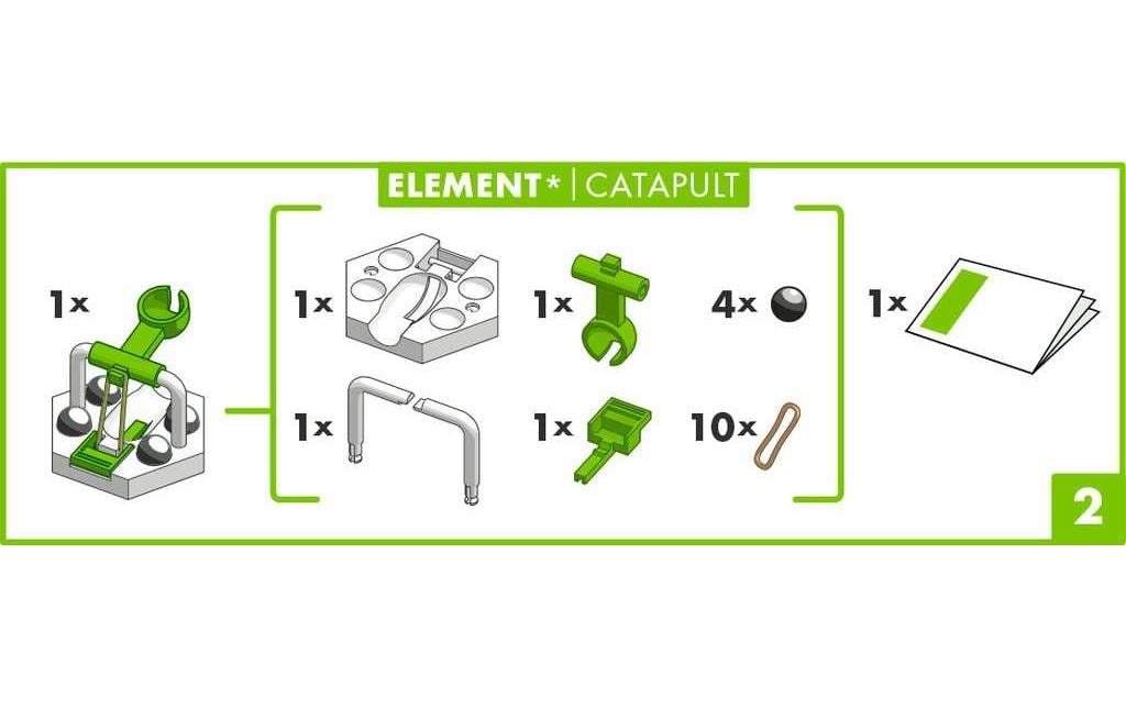 Ravensburger Kugelbahn Zubehör GraviTrax Element Catapult Ravensburger Kugelbahn Zubehör GraviTrax Element Catapult
