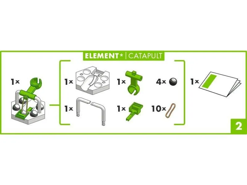 Ravensburger Kugelbahn Zubehör GraviTrax Element Catapult Ravensburger Kugelbahn Zubehör GraviTrax Element Catapult