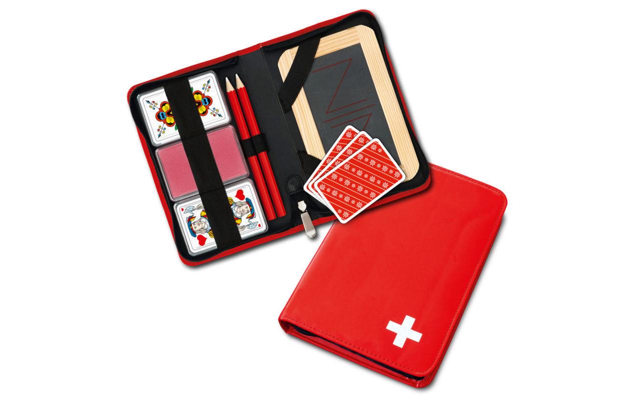 Carta.Media Jass Etui mit Schweizerkreuzmotiv Carta.Media Jass Etui mit Schweizerkreuzmotiv