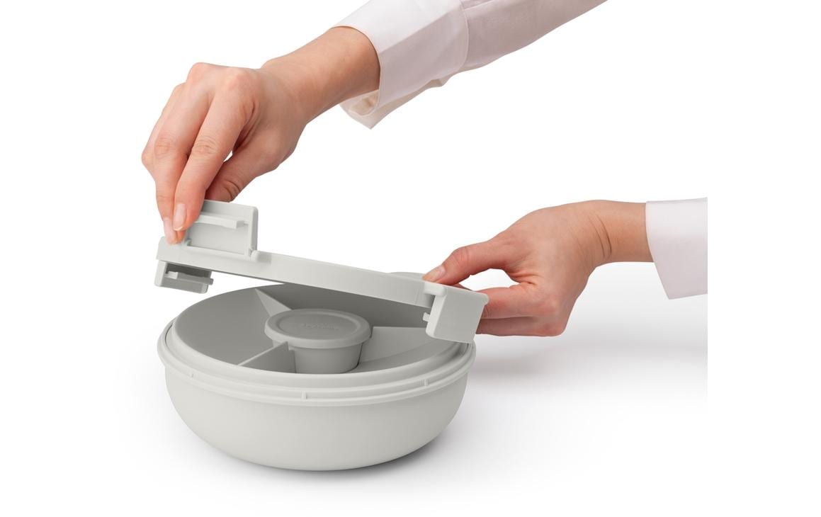 Brabantia Salatbehälter Make & Take Hellgrau