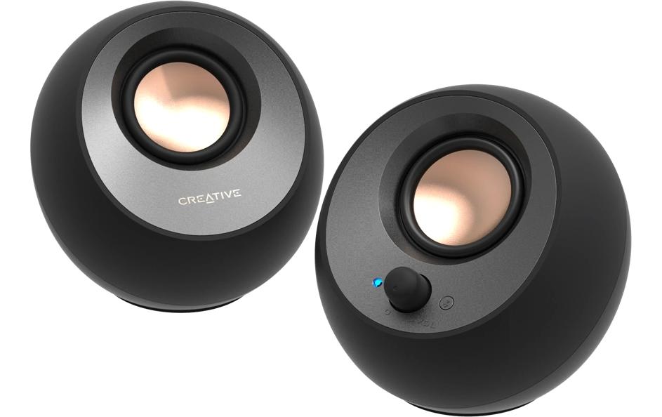 CREATIVE PC-Lautsprecher Pebble V3 schwarz