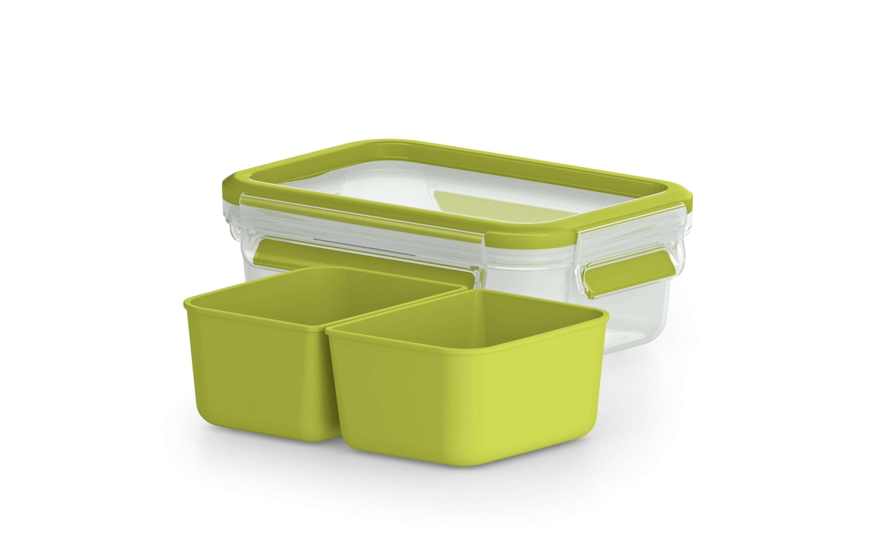 Emsa Lunchbox Clip & Go 0.55 l, Grün