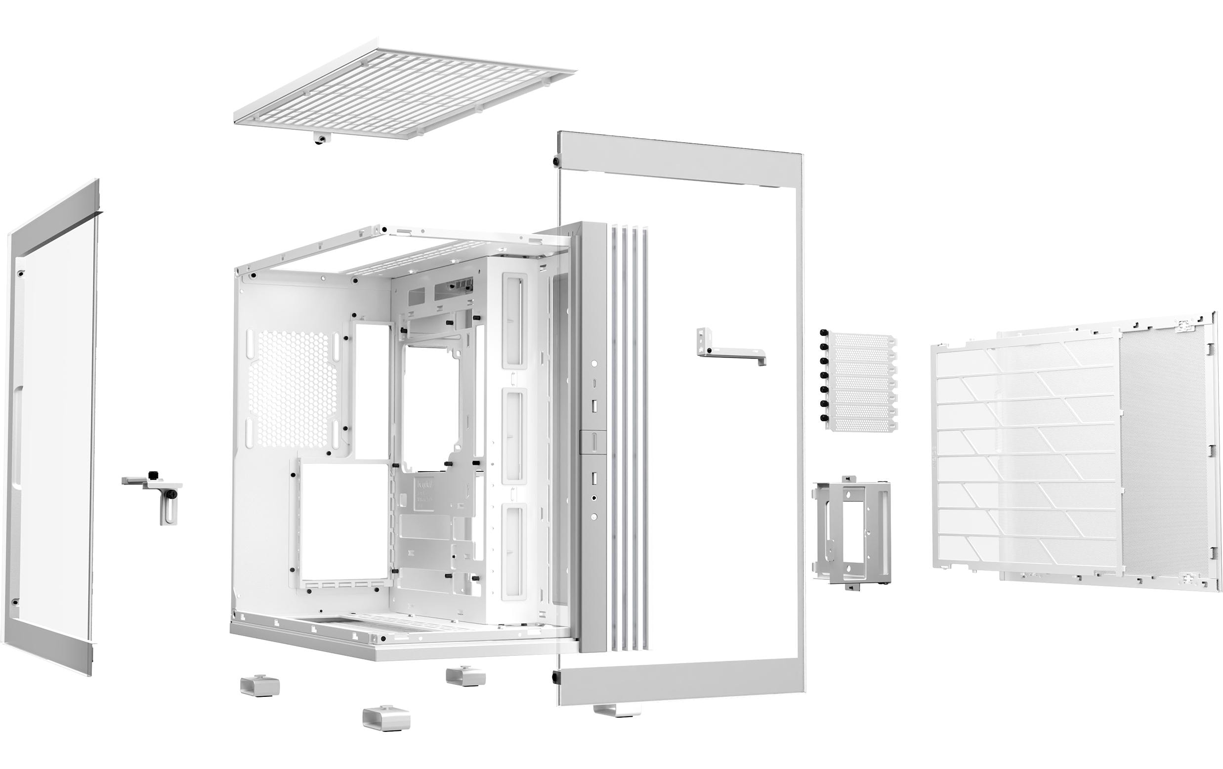 be quiet! PC-Gehäuse Light Base 600 DX Weiss