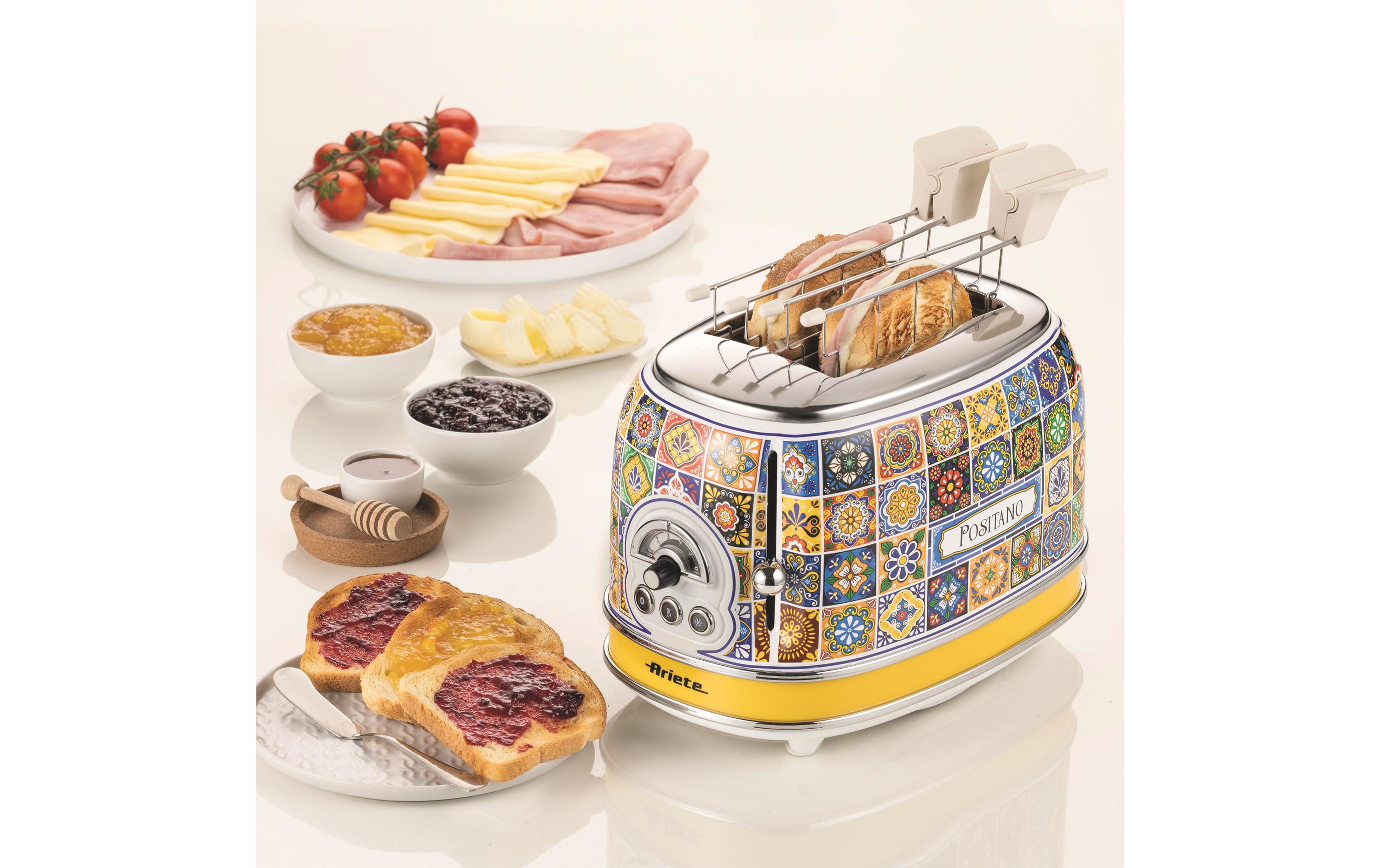 Ariete Toaster Positano ARI-155-POS Gelb