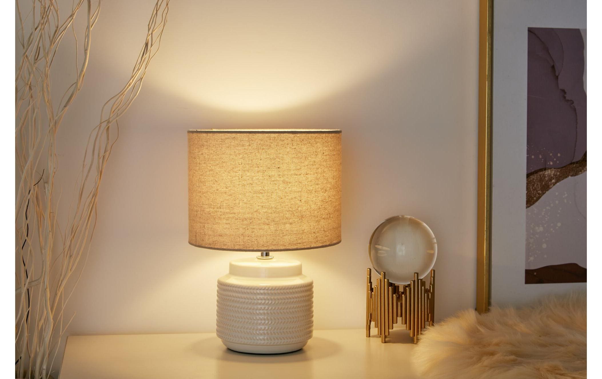 Pauleen Tischleuchte Bright Soul, E14, Beige