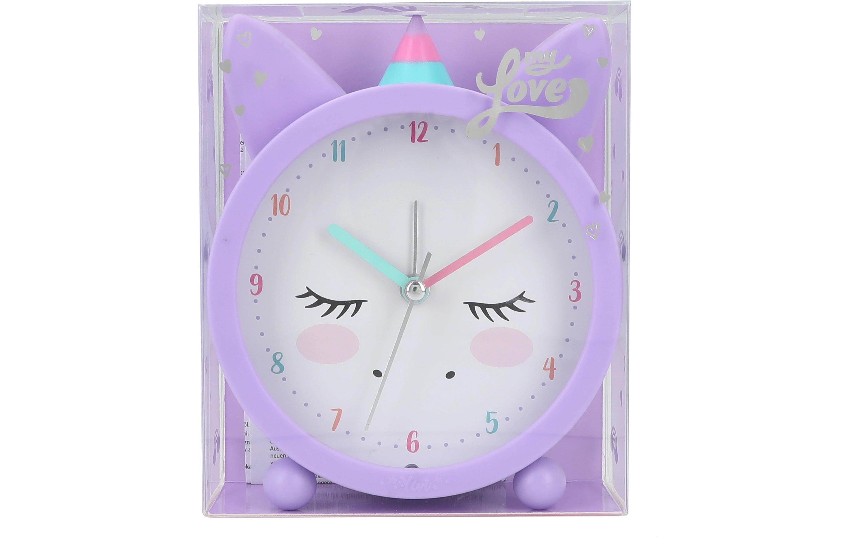 Depesche Wecker Einhorn Ylvi Violett