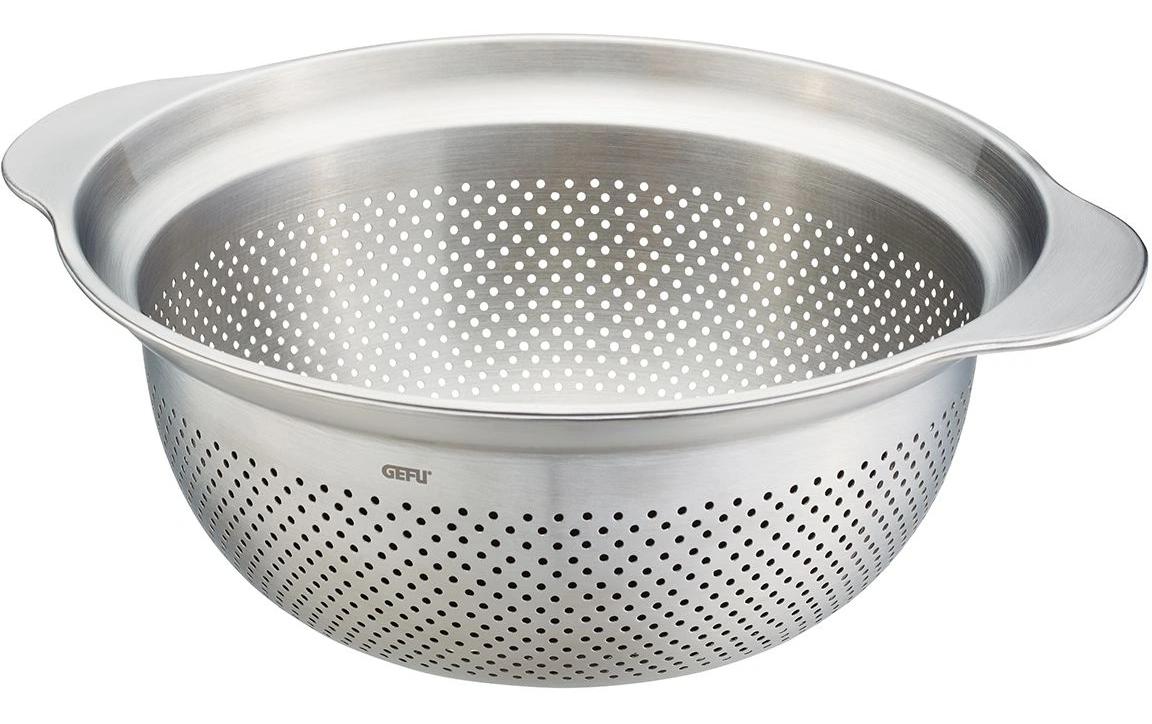 GEFU Abtropfsieb Premio Ø 27 cm, Silber