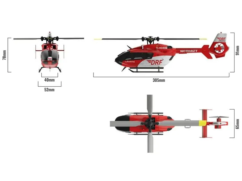 Amewi Helikopter AFX-135 DRF 4-Kanal Singlerotor RTF Amewi Helikopter AFX-135 DRF 4-Kanal Singlerotor RTF