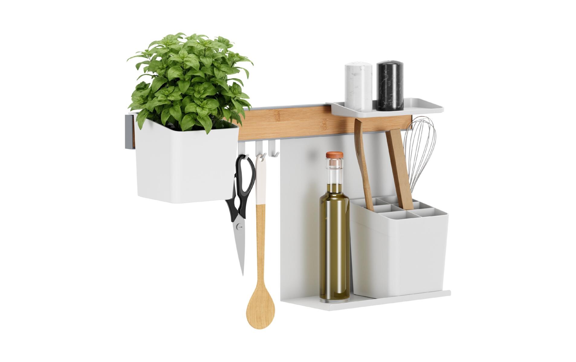 tesa Kombi Set M Bambus/Weiss