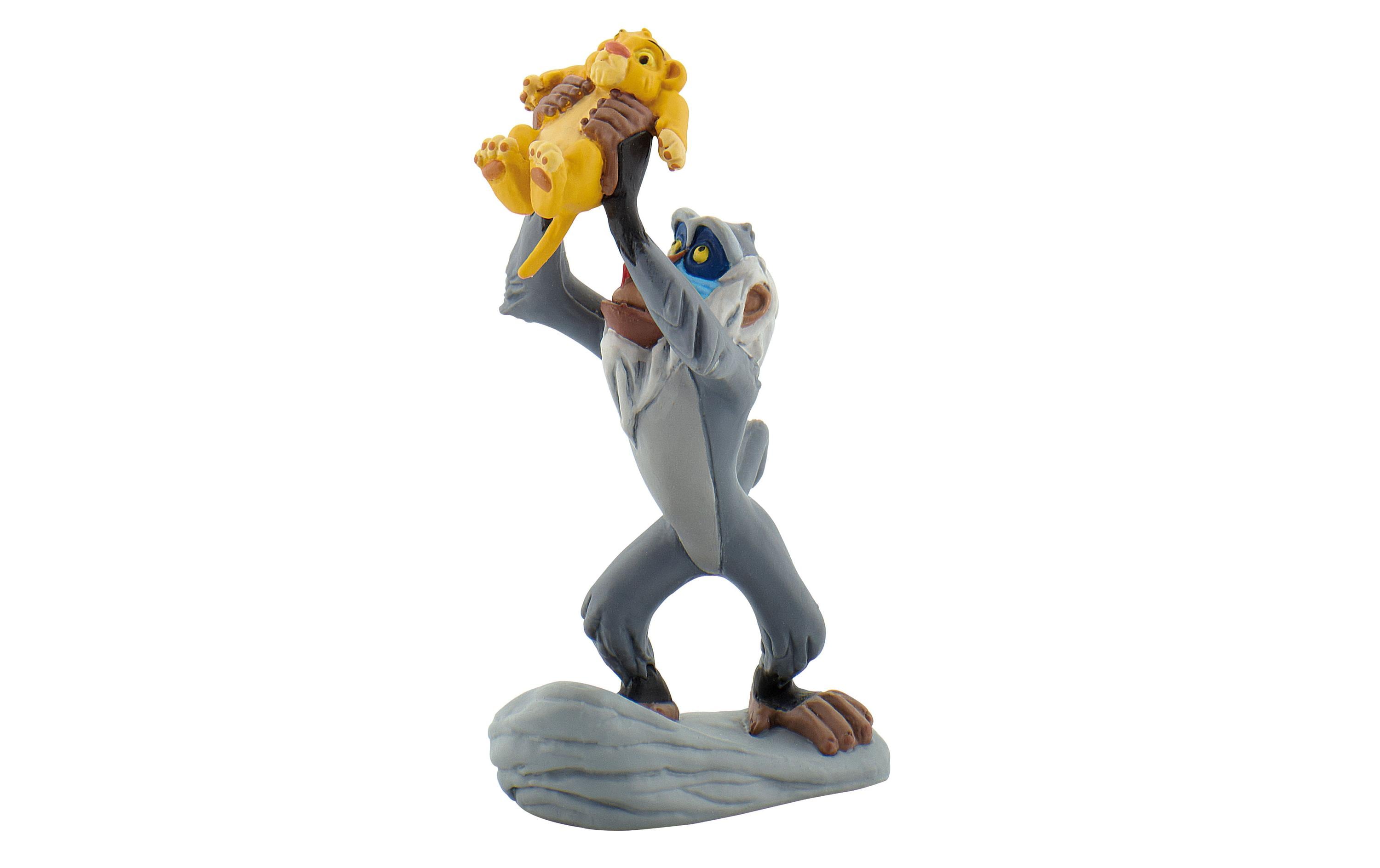 BULLYLAND Spielzeugfigur Disney Rafiki mit Baby Simba BULLYLAND Spielzeugfigur Disney Rafiki mit Baby Simba