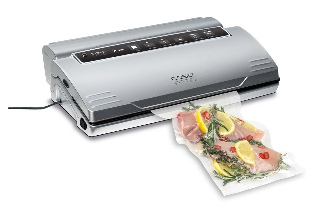 Caso Vakuumiergerät VC 300 Pro Silber Caso Vakuumiergerät VC 300 Pro Silber