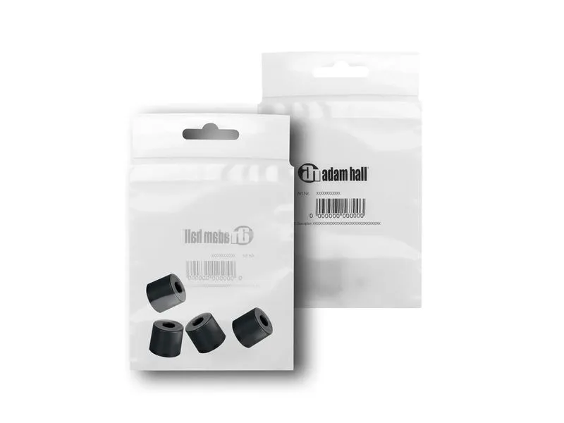 Adam Hall Gummifuss 4913 M4 AH 38 x 33 mm im Beutel Adam Hall Gummifuss 4913 M4 AH 38 x 33 mm im Beutel