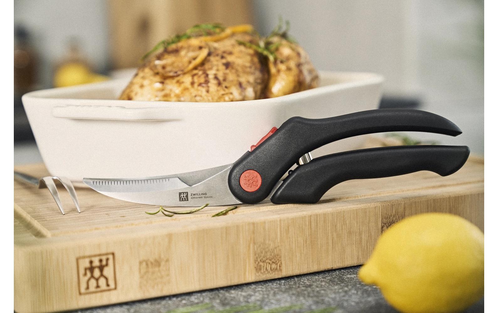 Zwilling Geflügelschere Schwarz, 25 cm