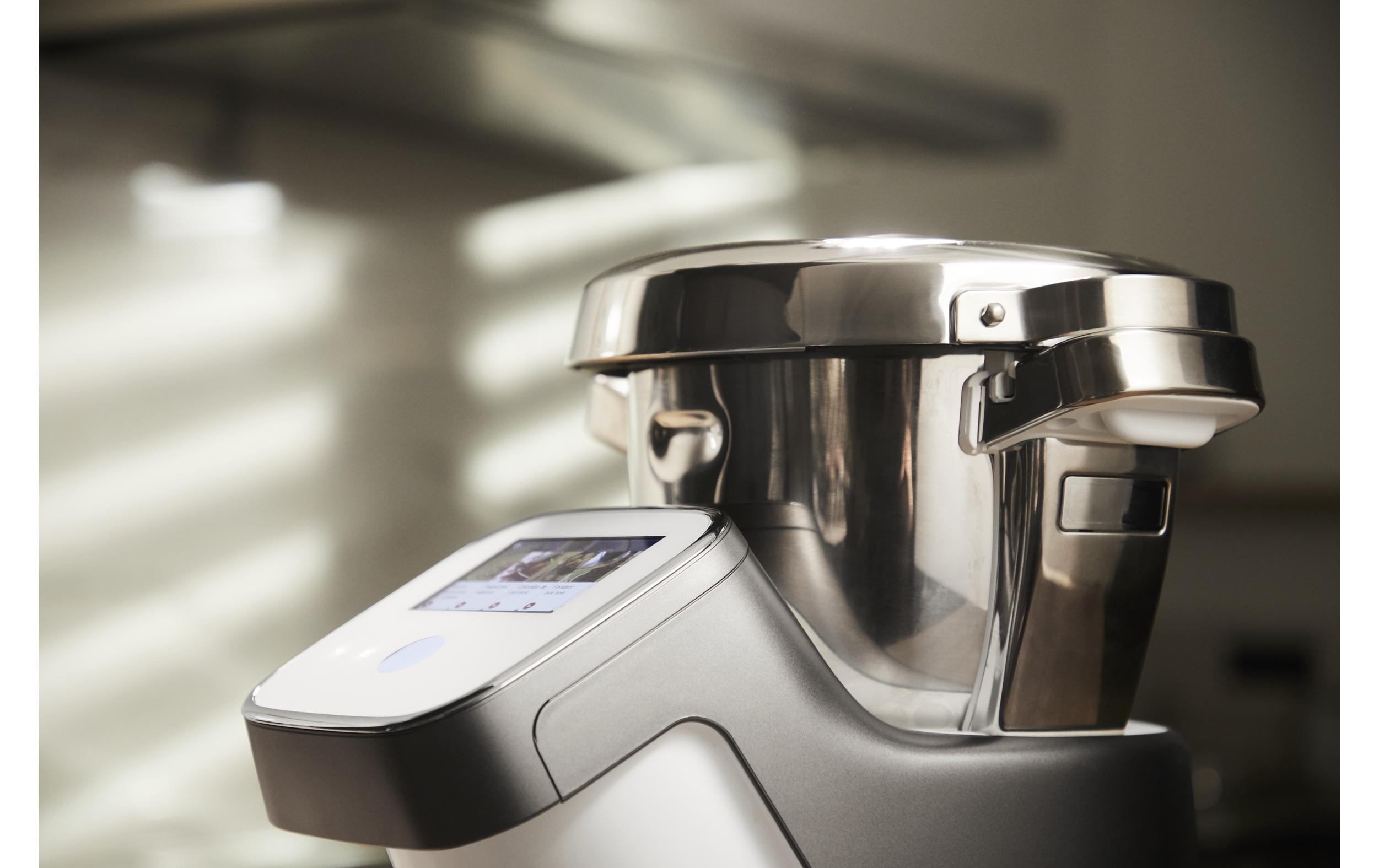 Moulinex Küchenmaschine i-Companion Touch XL Silber/Weiss