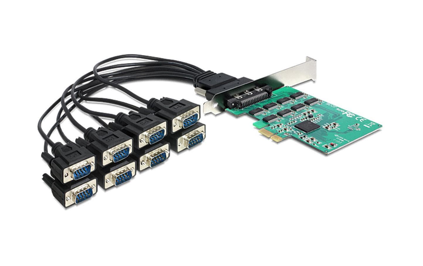Delock PCI-Express-Karte 89336 8x Seriell / RS232 Delock PCI-Express-Karte 89336 8x Seriell / RS232