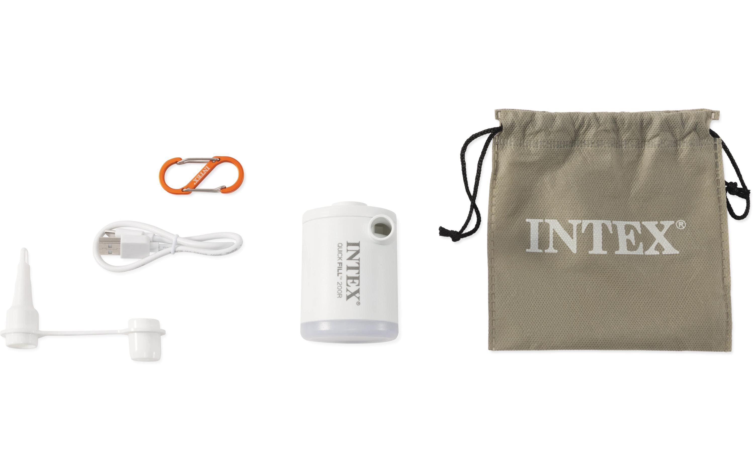 Intex Luftpumpe Quick-Fill USB200 mit Lampe
