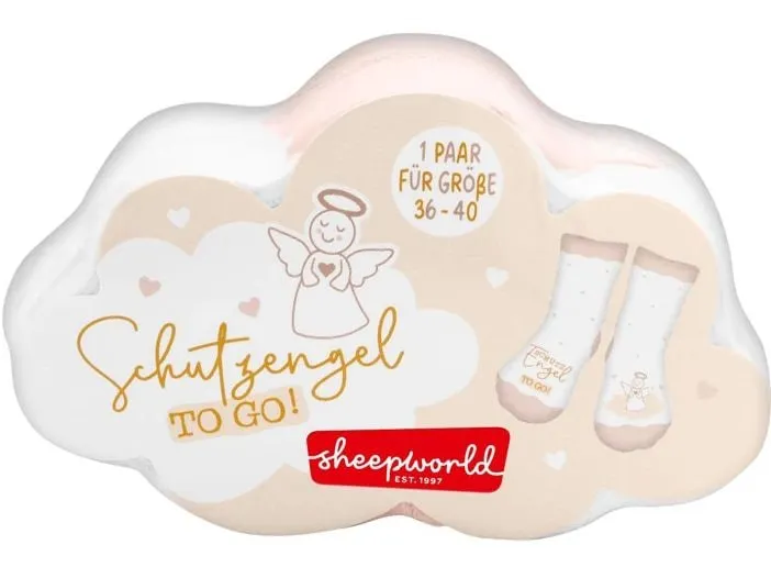 Sheepworld Zaubersocken Engel Grösse 36 - 40
