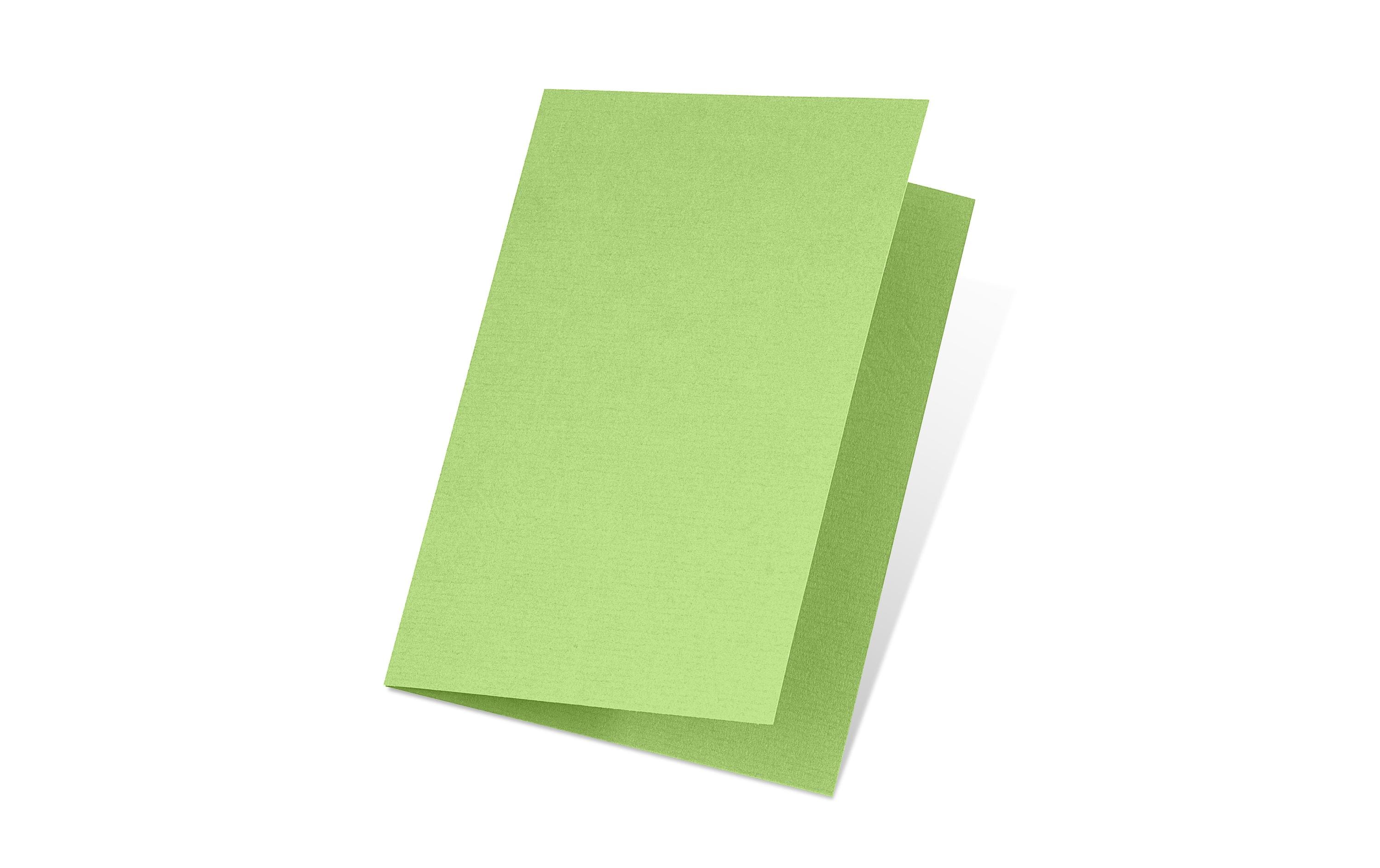 Artoz Blankokarte 1001, A5, 5 Blatt, Birkengrün