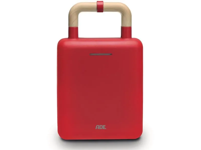 ADE Waffeleisen Rot