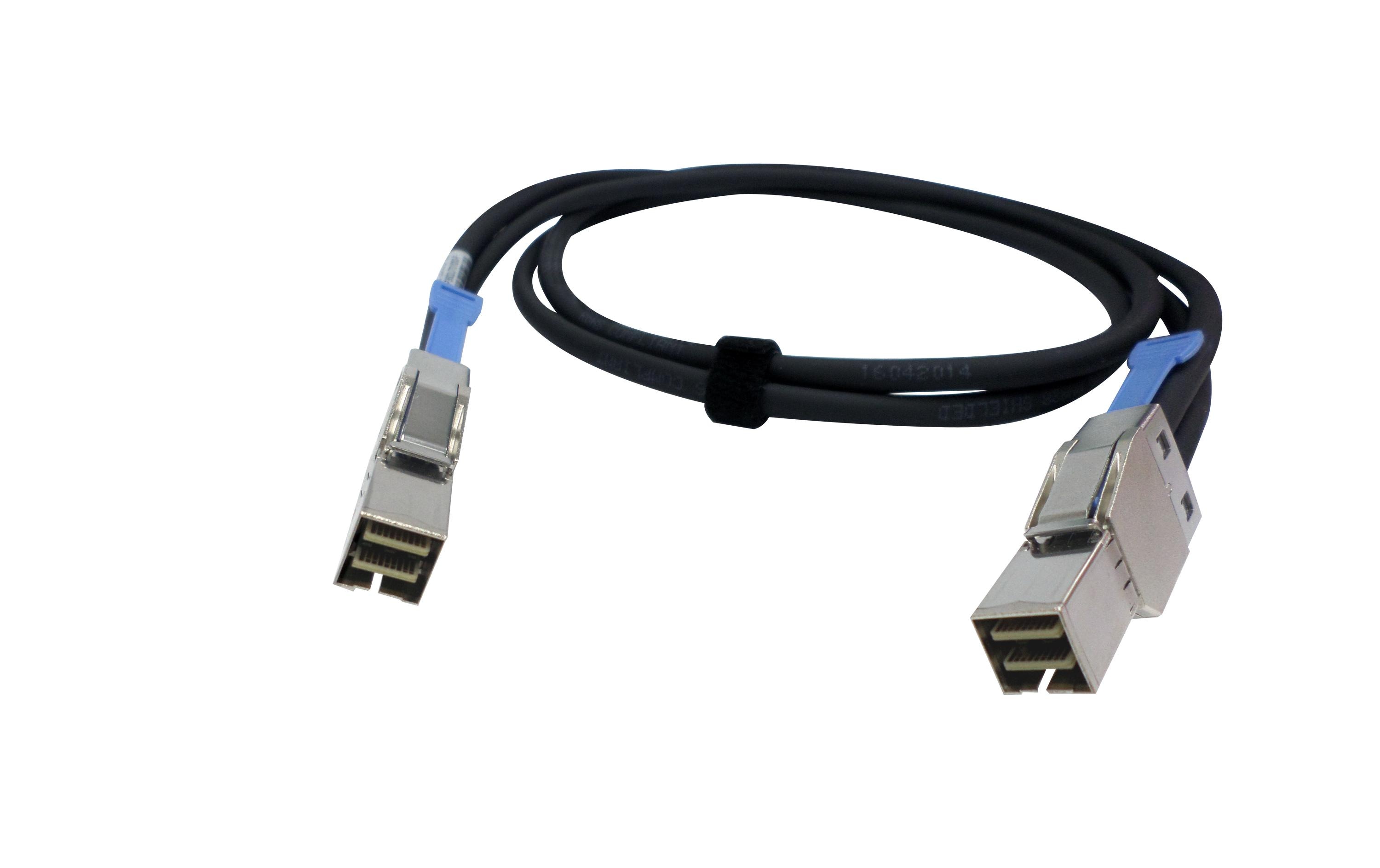 QNAP Mini-SAS-Kabel CAB-SAS10M-8644 1 m