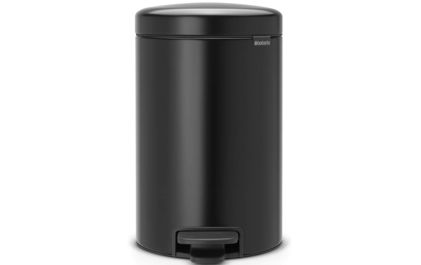 Brabantia Treteimer NewIcon 12 l, Matt Black