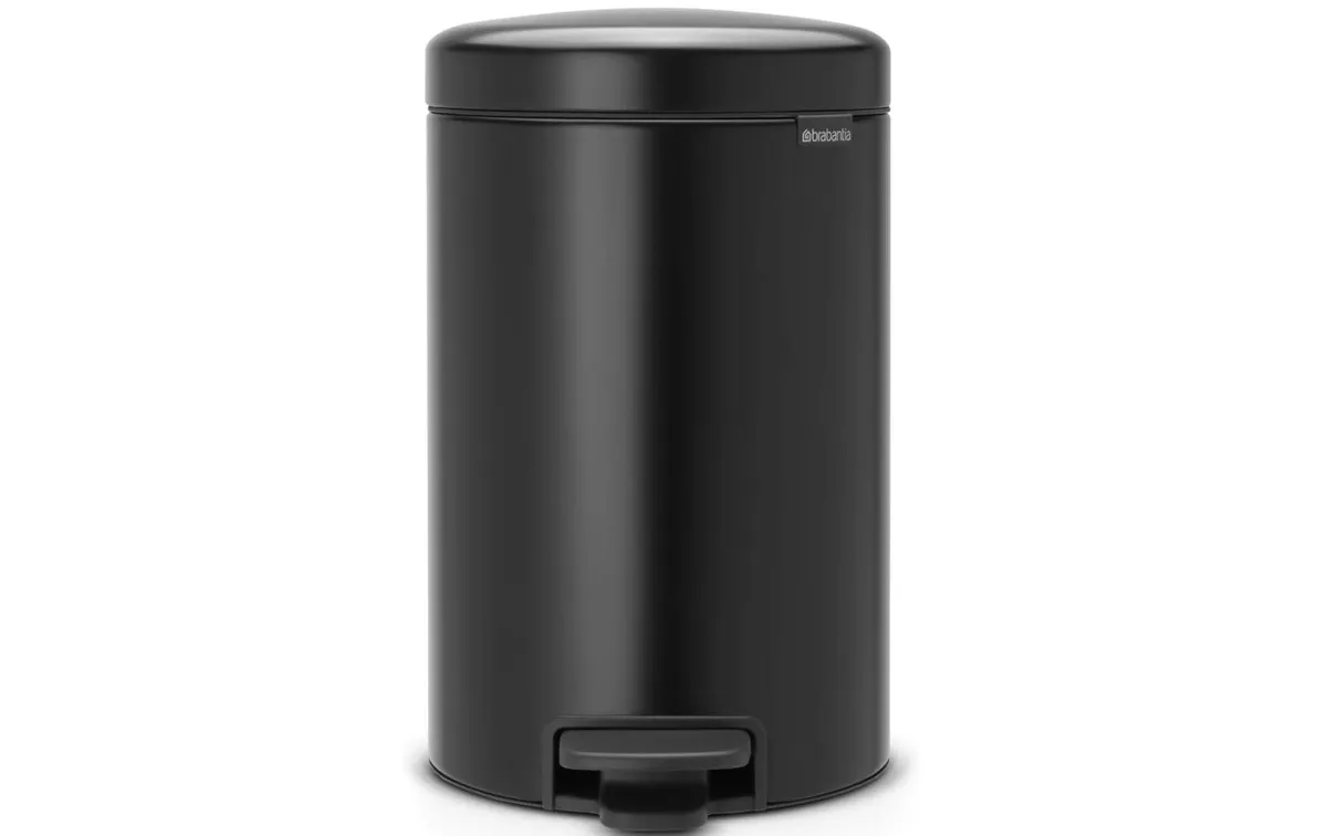 Brabantia Treteimer NewIcon 12 l, Matt Black Brabantia Treteimer NewIcon 12 l, Matt Black
