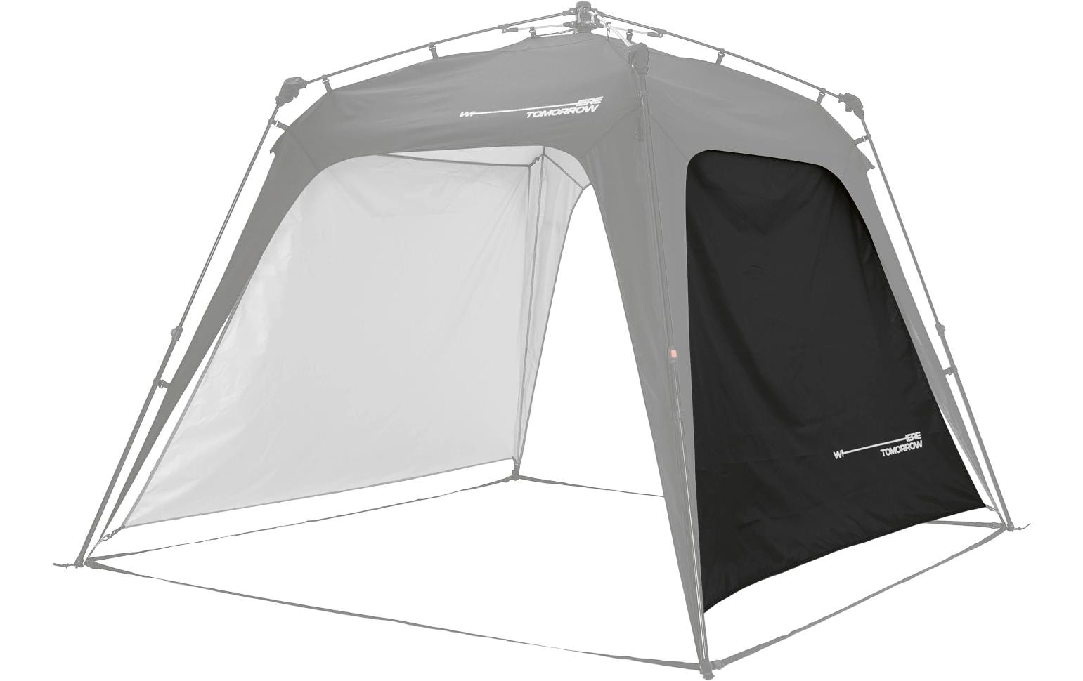 Where tomorrow Pavillonseitenwand für WT Pavillon - Schwarz Where tomorrow Pavillonseitenwand für WT Pavillon - Schwarz