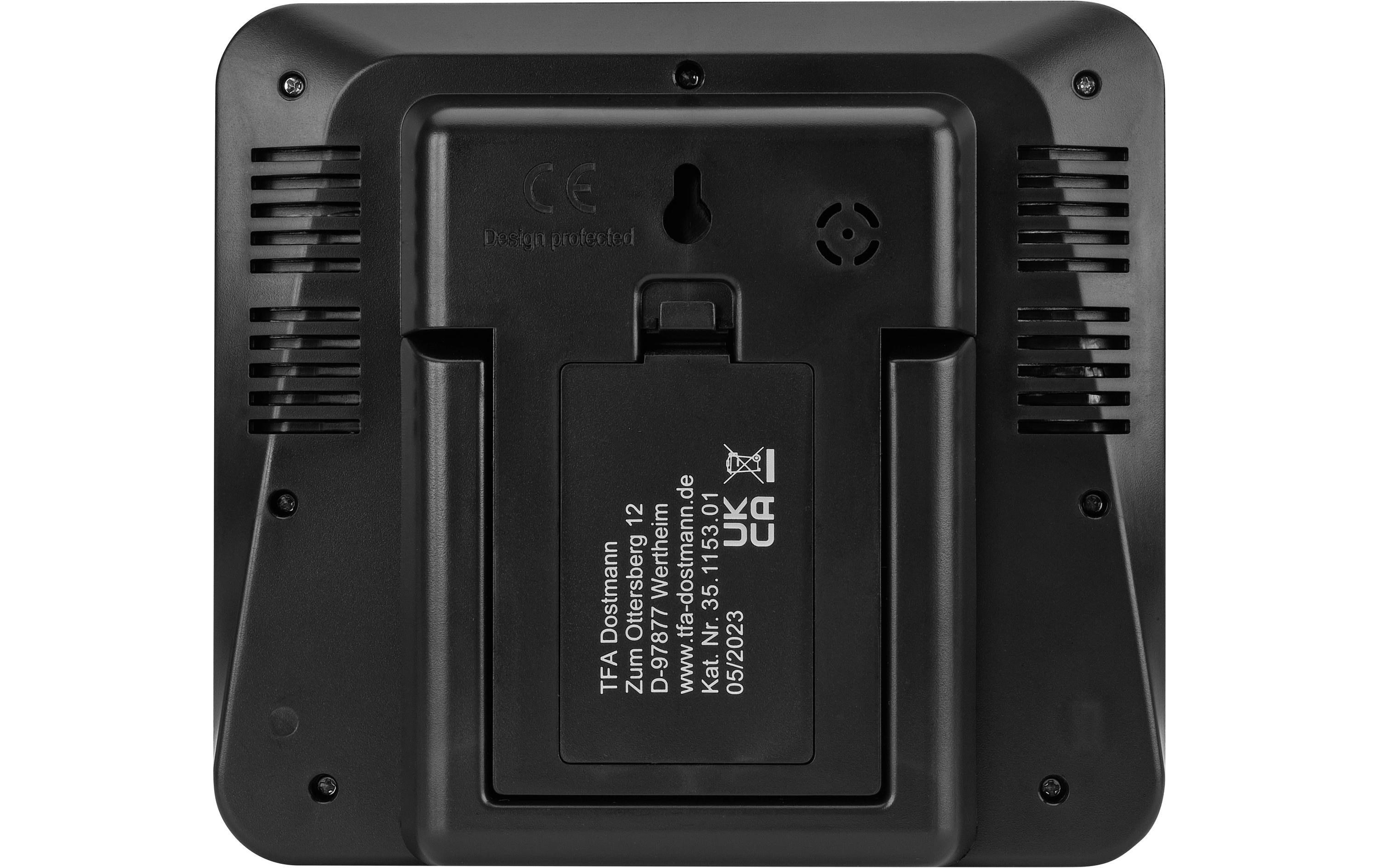 TFA Dostmann Wetterstation Life Schwarz