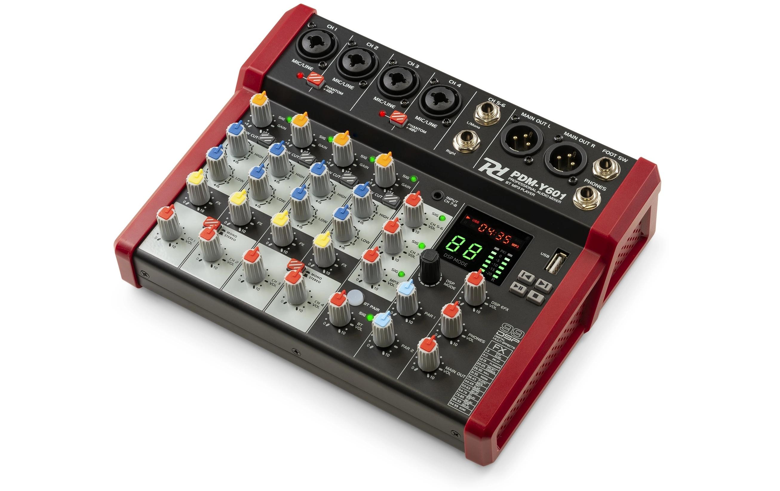 Power Dynamics Mischpult PDM-Y601 Power Dynamics Mischpult PDM-Y601