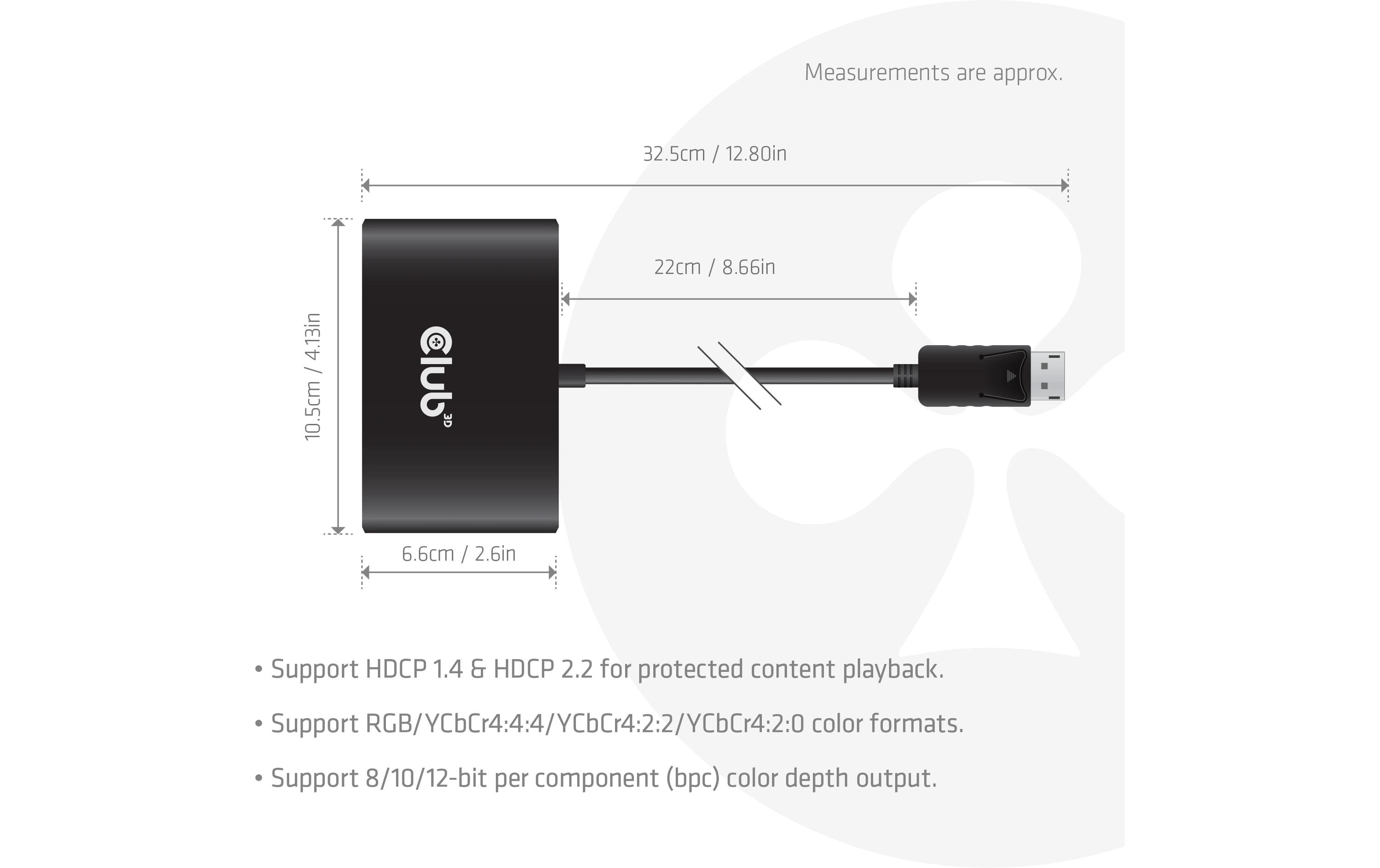 Club 3D Adapter CSV-7400 DisplayPort - DisplayPort