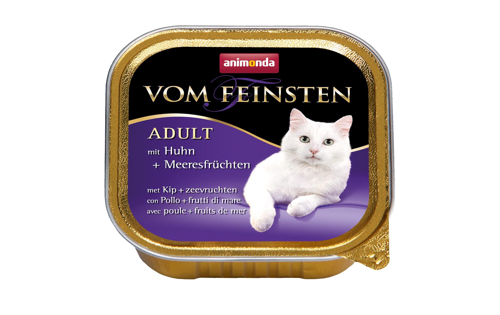 animonda Nassfutter Vom Feinsten Adult Huhn & Meeresfrüchte, 100 g animonda Nassfutter Vom Feinsten Adult Huhn & Meeresfrüchte, 100 g