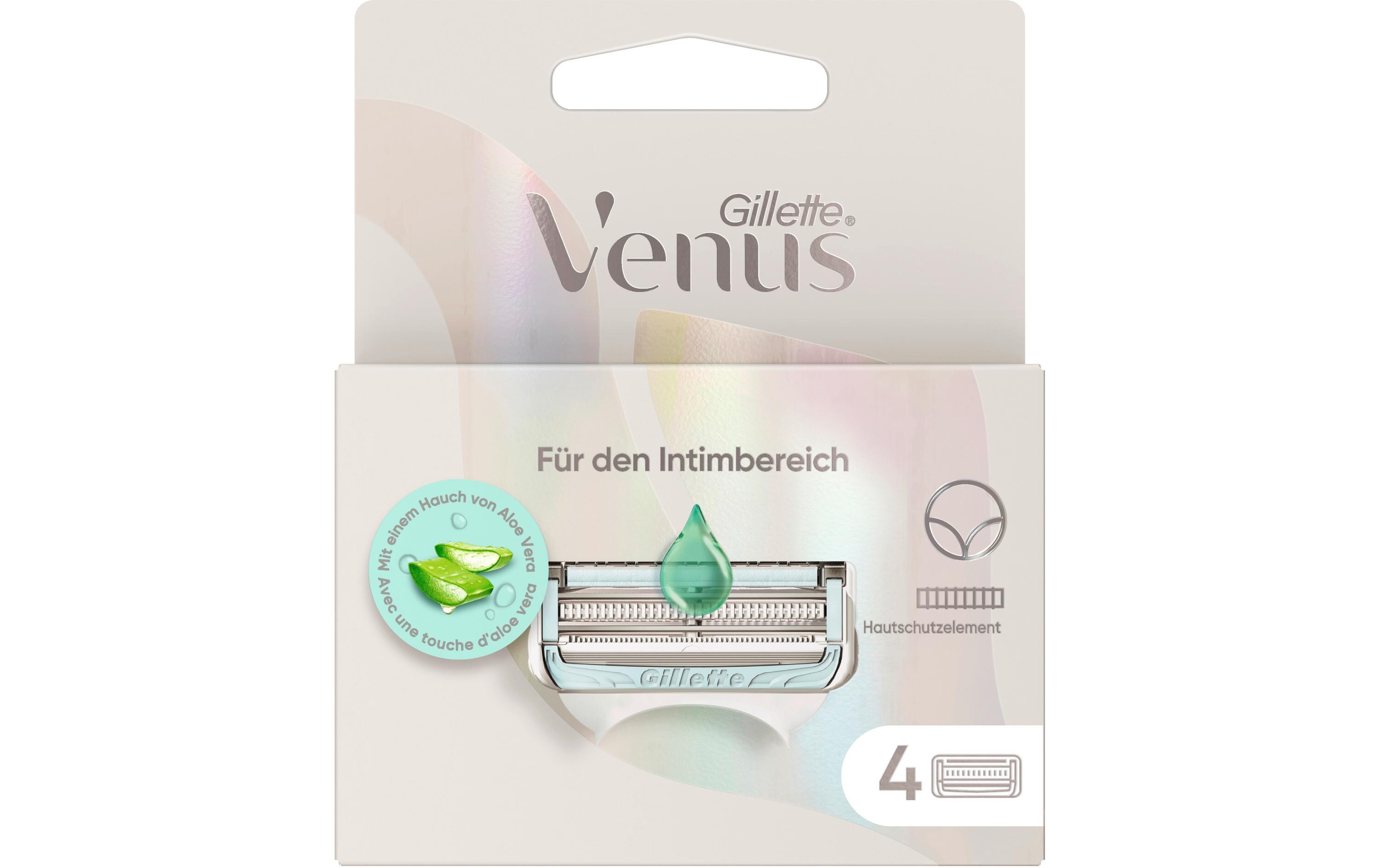 Gillette Venus Rasierklingen Für den Intimbereich 4 x 4 Stück