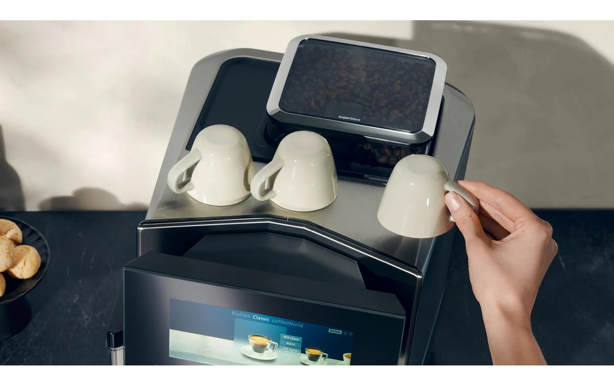 Siemens Kaffeevollautomat EQ 900 TQ905D03 Edelstahl Siemens Kaffeevollautomat EQ 900 TQ905D03 Edelstahl