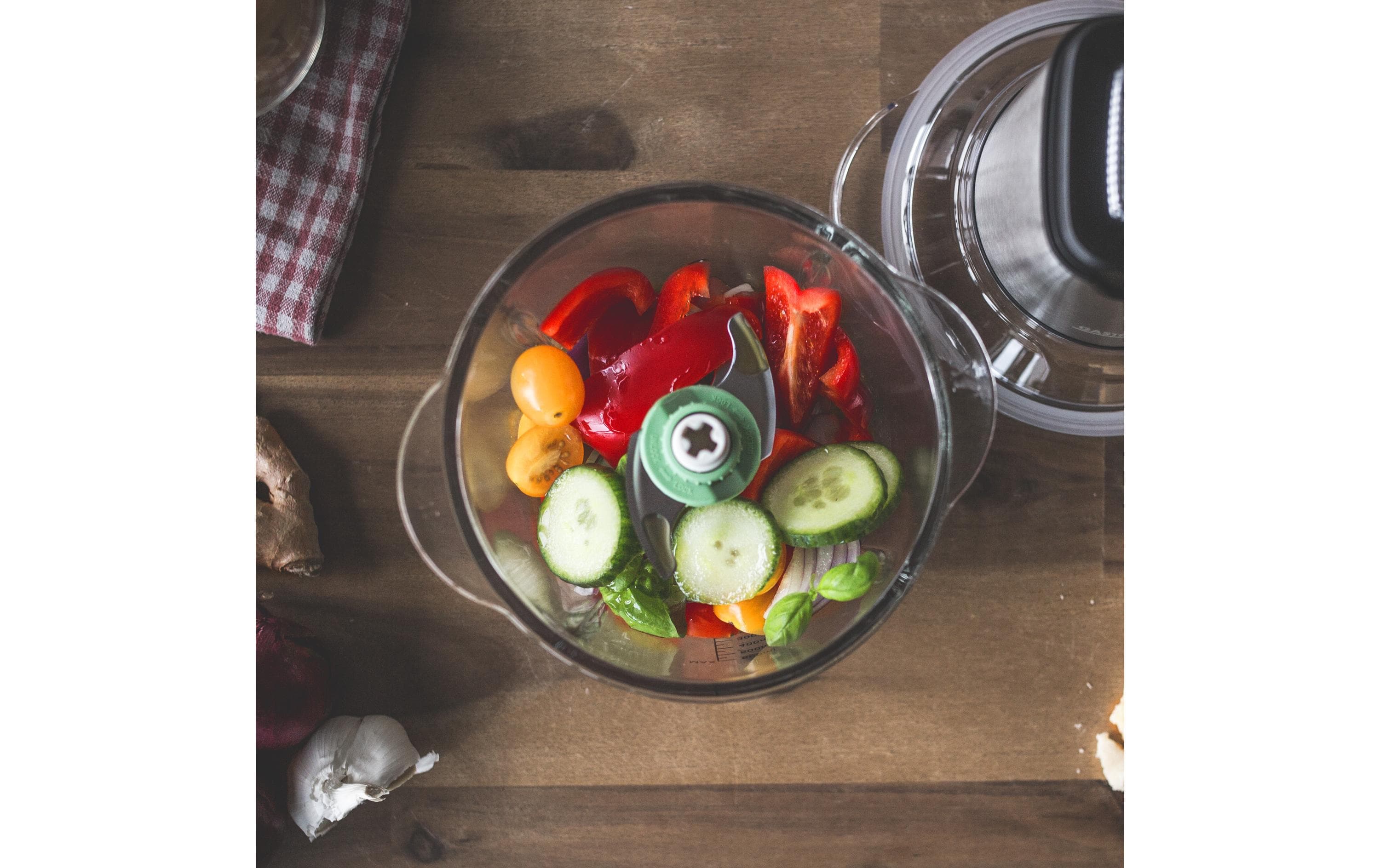 Gastroback Zerkleinerer Mini Chopper Plus Silber