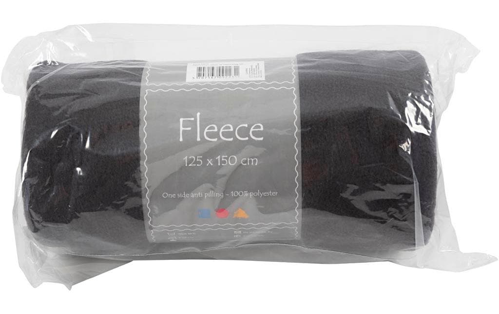 Creativ Company Fleece 150 cm x 125 cm, Grau Creativ Company Fleece 150 cm x 125 cm, Grau