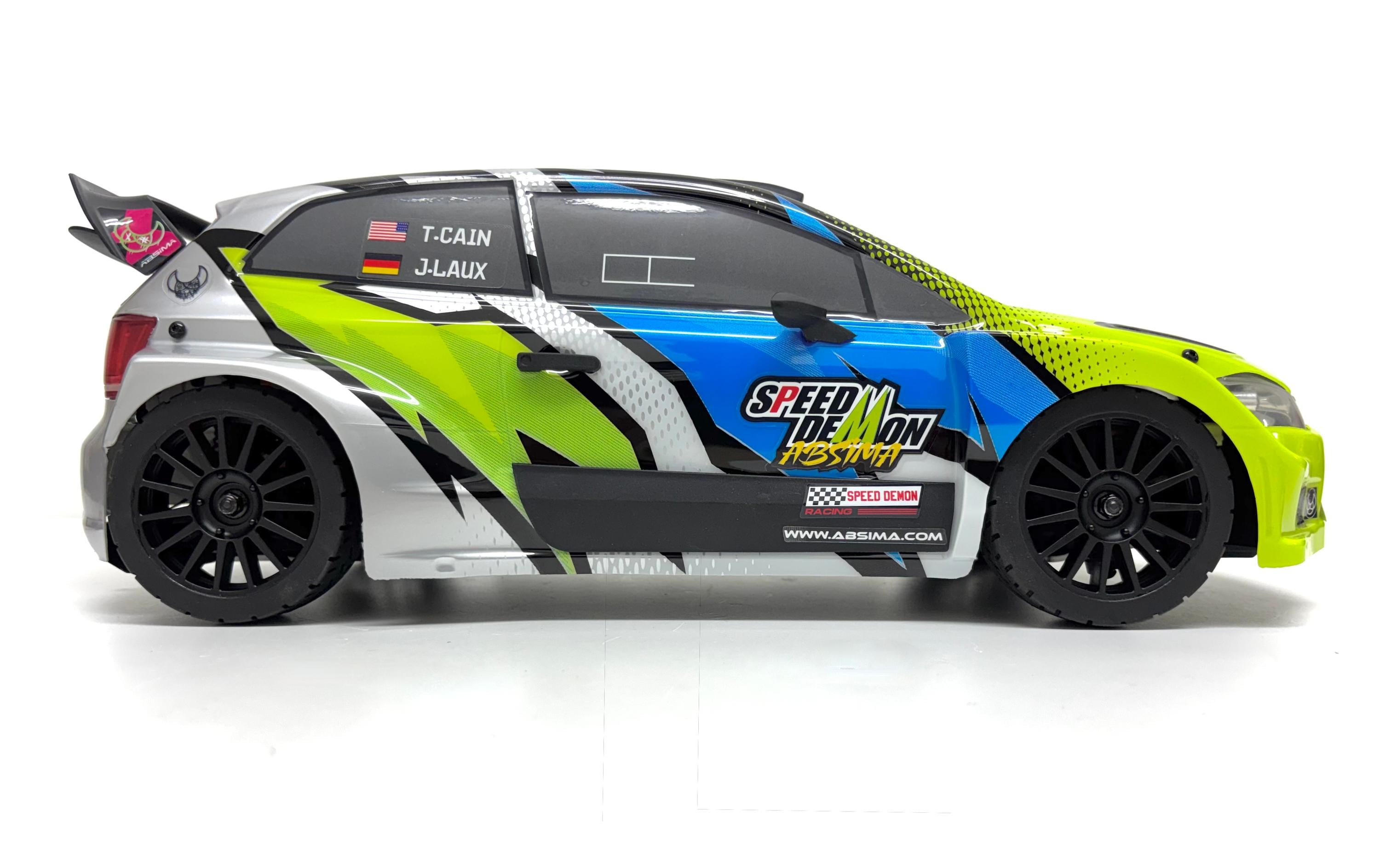 Absima Rally Car Speed Demon weiss, 4WD, RTR, 1:12