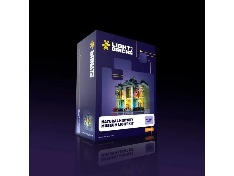 Light My Bricks LED-Licht-Set für LEGO® Naturhistorisches Museum 10326 Light My Bricks LED-Licht-Set für LEGO® Naturhistorisches Museum 10326