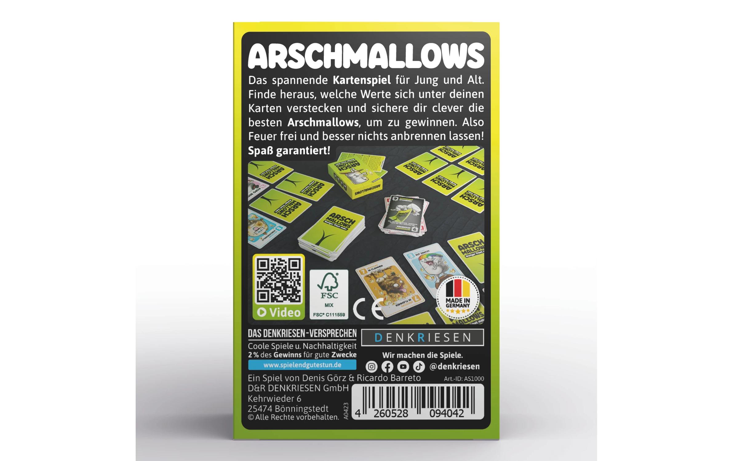 Denkriesen Kartenspiel Arschmallows (DE)