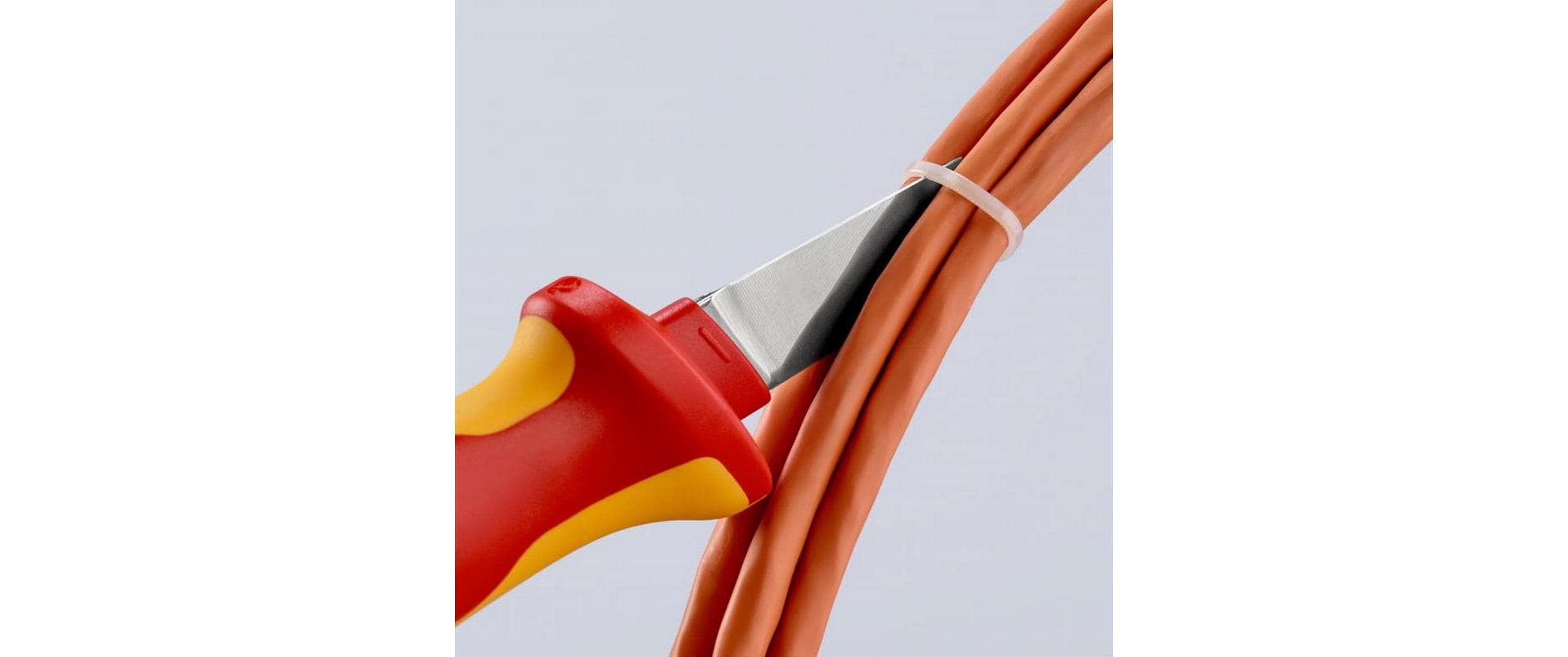 Knipex Kabelmesser 190 mm ohne Schutzkappe