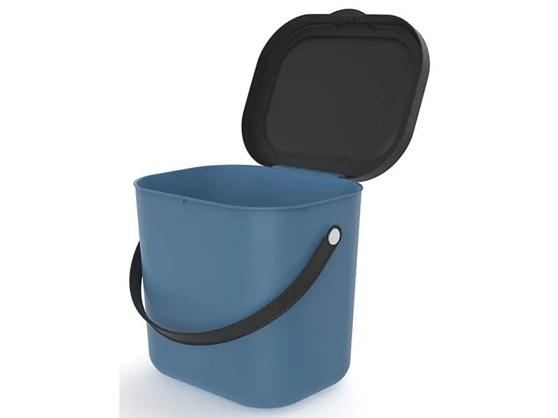 Rotho Recyclingbehälter Albula 6 l, Horizon Blau Rotho Recyclingbehälter Albula 6 l, Horizon Blau