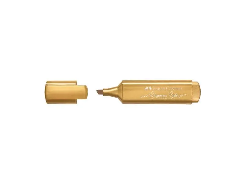 Faber-Castell Textmarker 1546 Glamorous Gold, Metallic Faber-Castell Textmarker 1546 Glamorous Gold, Metallic