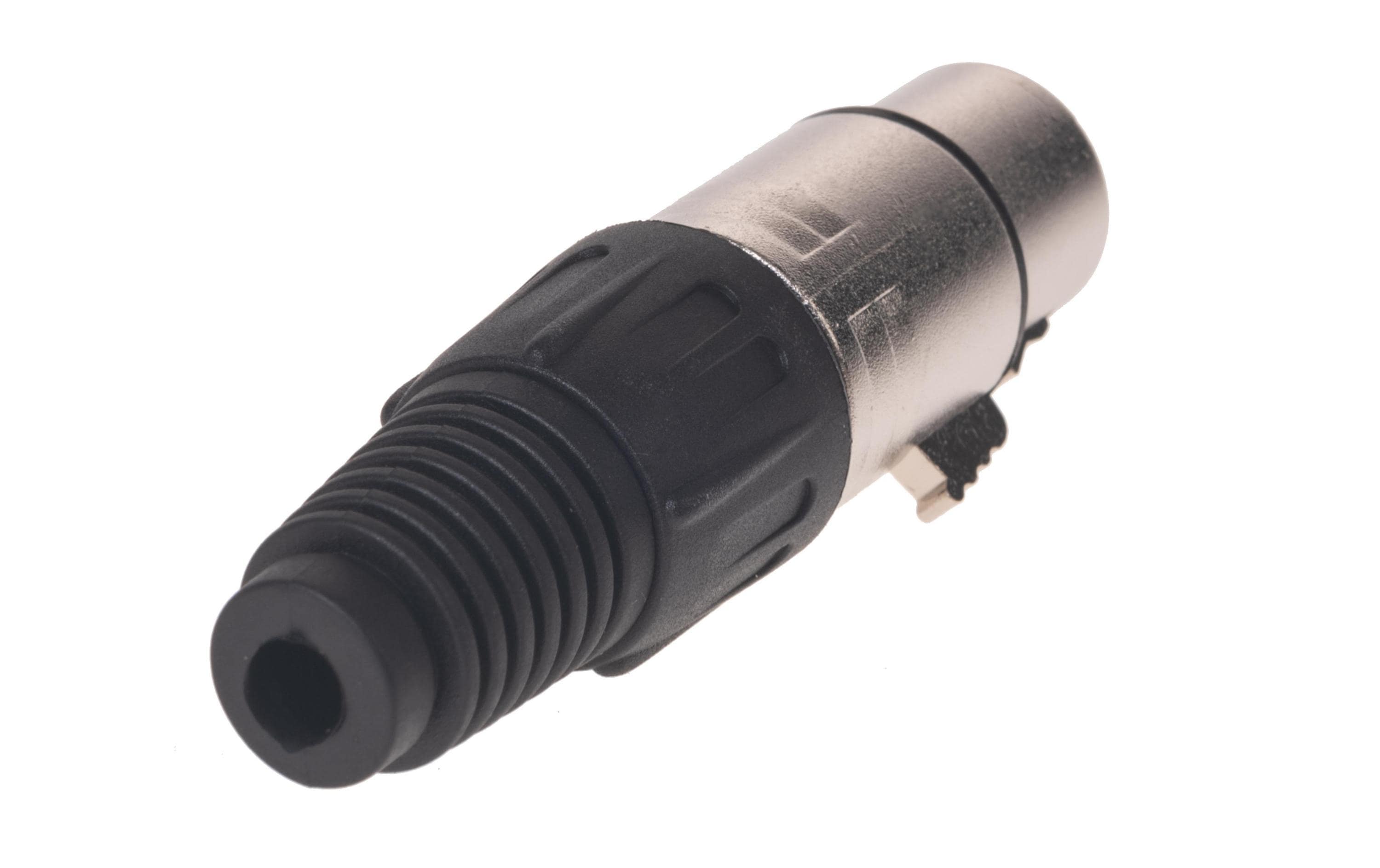 Bemero Stecker BC1001NI-F 3-Pol XLRf female Stecker Nickel