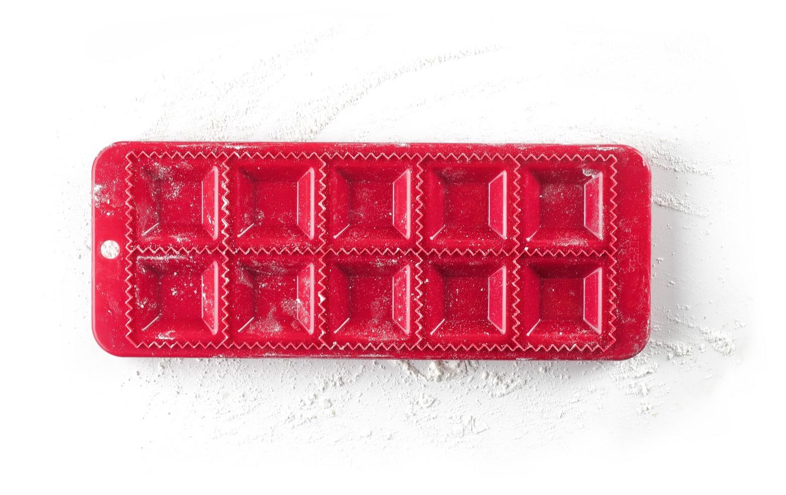 Ibili Ravioliform + Rollstab quadratisch 30 x 12 cm Eckig