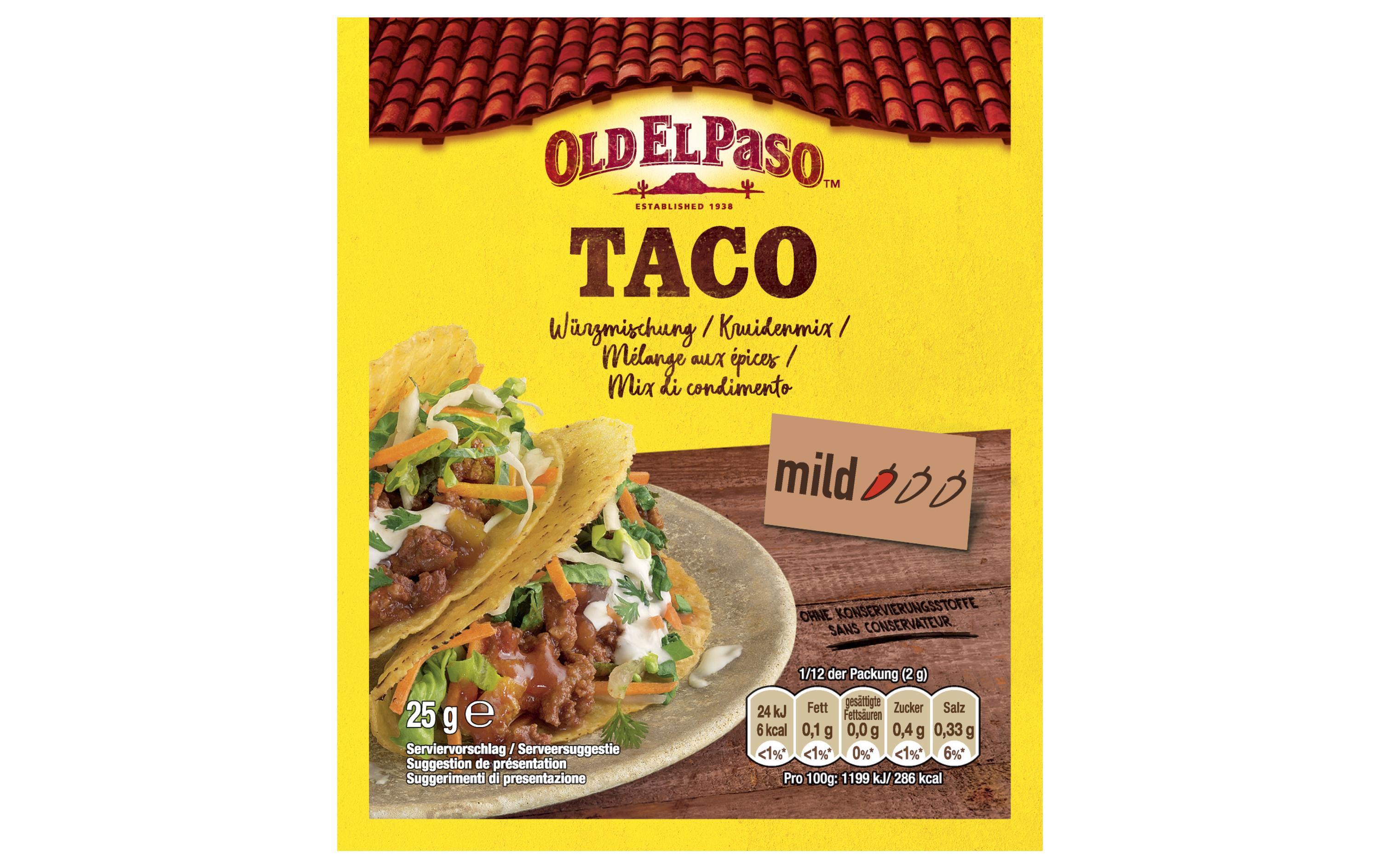 Old El Paso Taco Mix 25 g