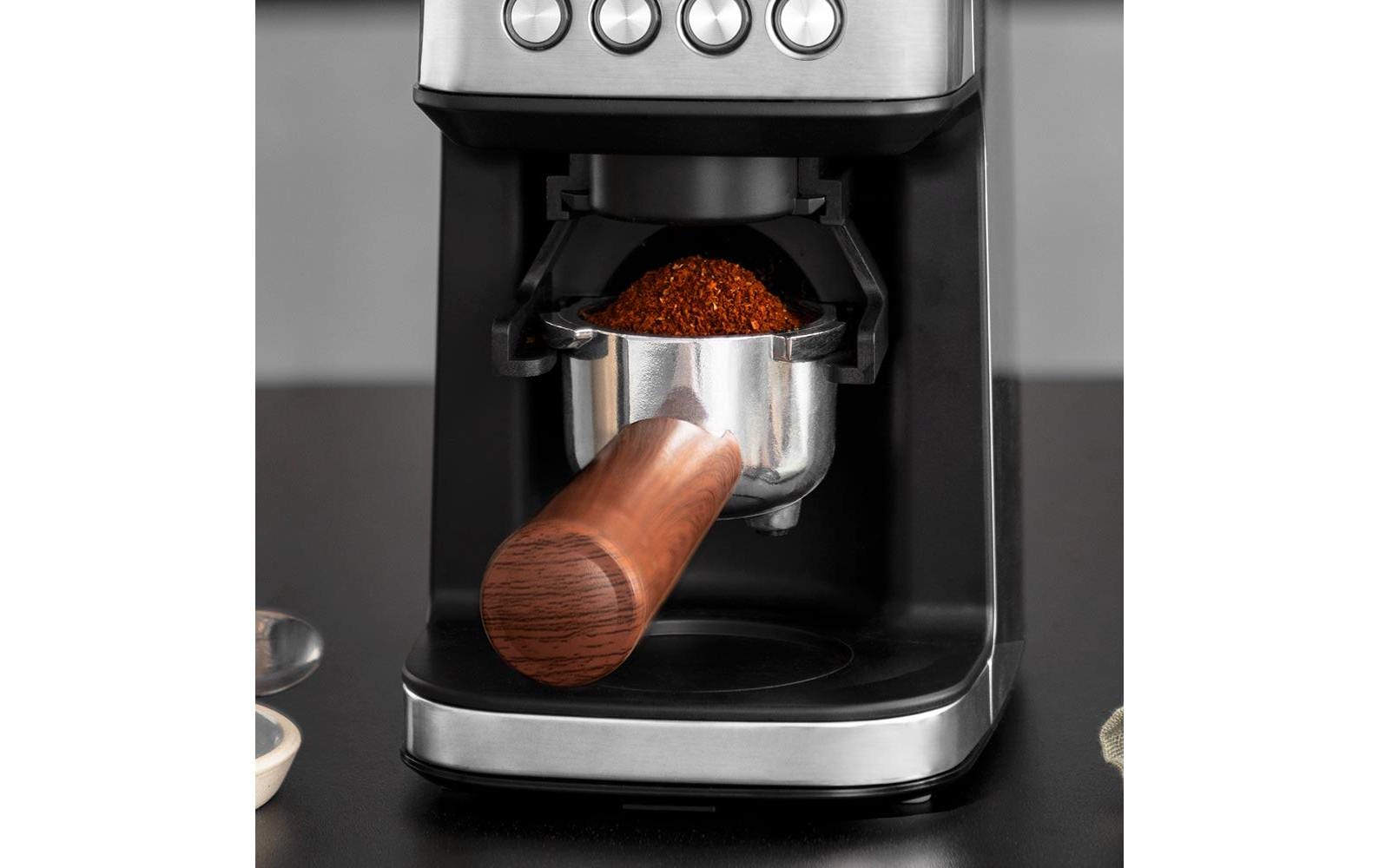 Gastroback Kaffeemühle Design Digital 42643 Schwarz/Silber