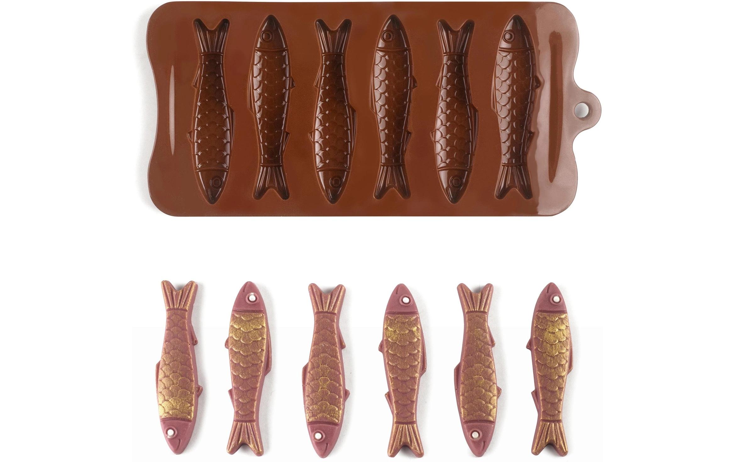 Ibili Pralinenform Fischmotiv 22.5 x 10.5 cm