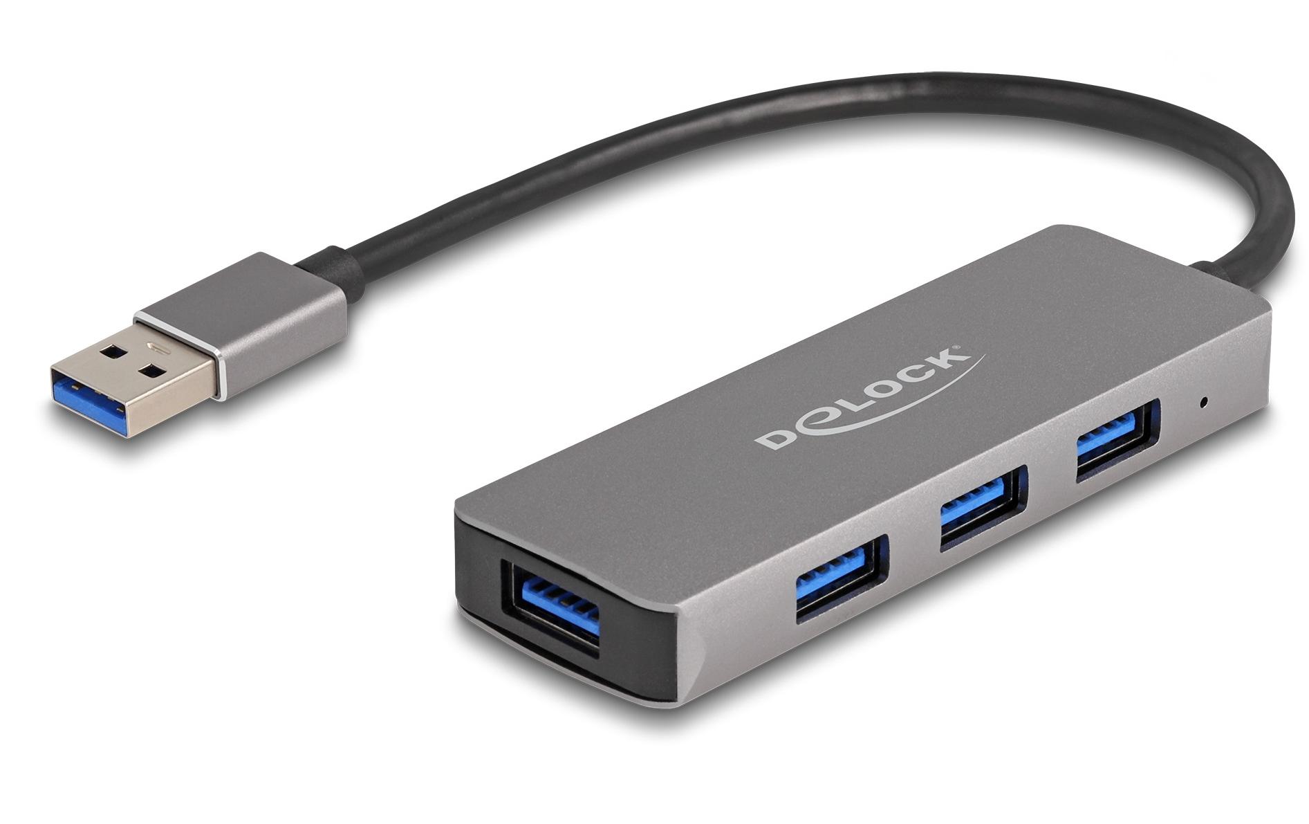 Delock USB-Hub 4 x USB 3.0 Typ-A Delock USB-Hub 4 x USB 3.0 Typ-A