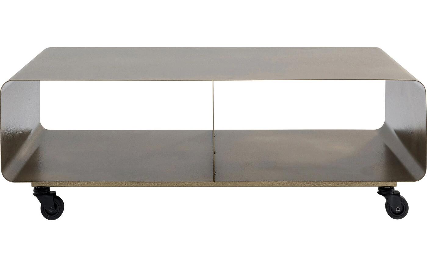 Kare TV-Möbel Lowboard Lounge M 90 x 30 cm, Bronze